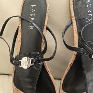 Lauren Ralph Lauren Black Women's Sandals